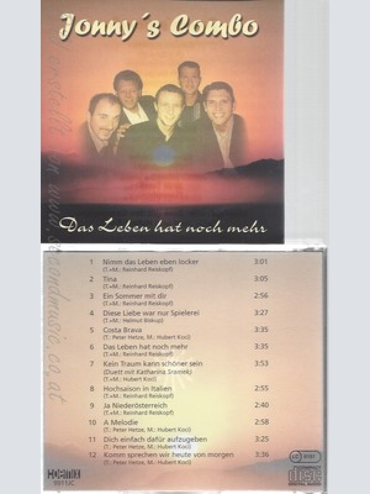 CD--JOHNNY'S COMBO--DAS LEBEN HAT NOCH MEHR