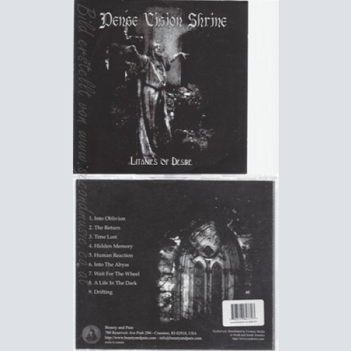 CD--DENSE VISION SHRINE -- -- LITANIES OF DESIRE