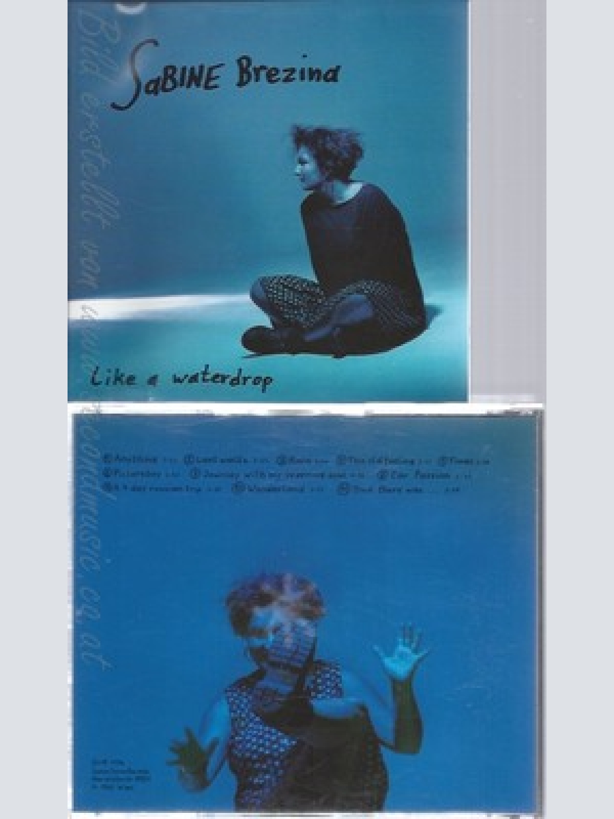 CD--SABINE BREZINA--LIKE A WATERDROP