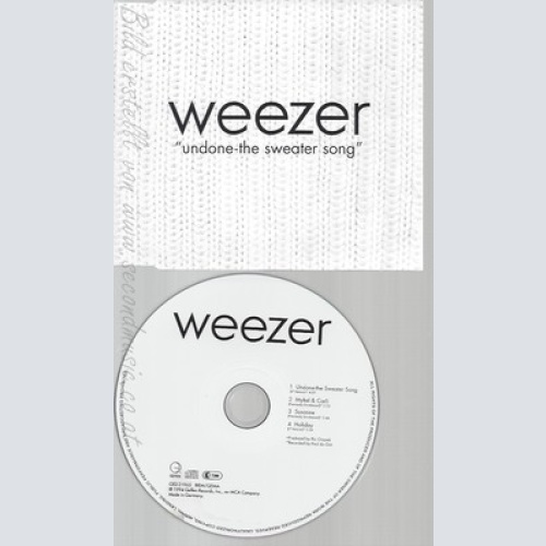 CD--WEEZER -- ----THE SWEATER SONG