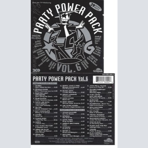 CD--VARIOUS -- --2CD -- PARTY POW.6