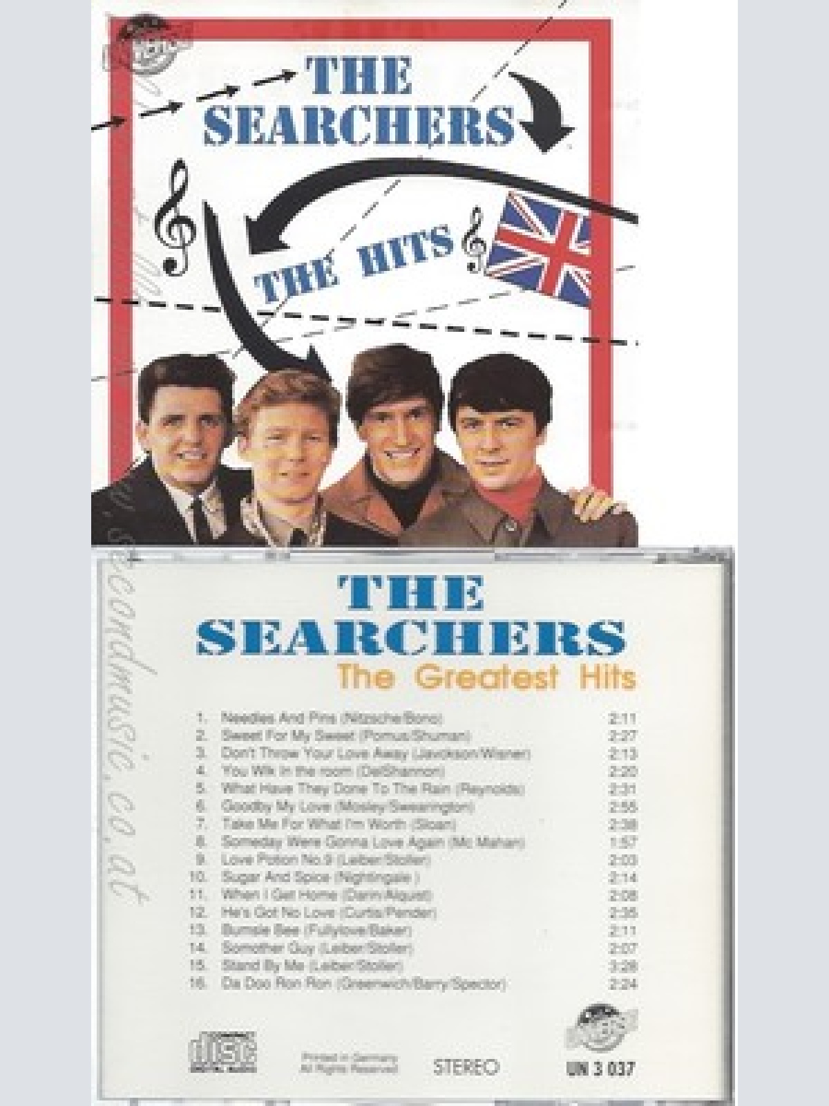 CD--THE SEARCHERS--THE HITS