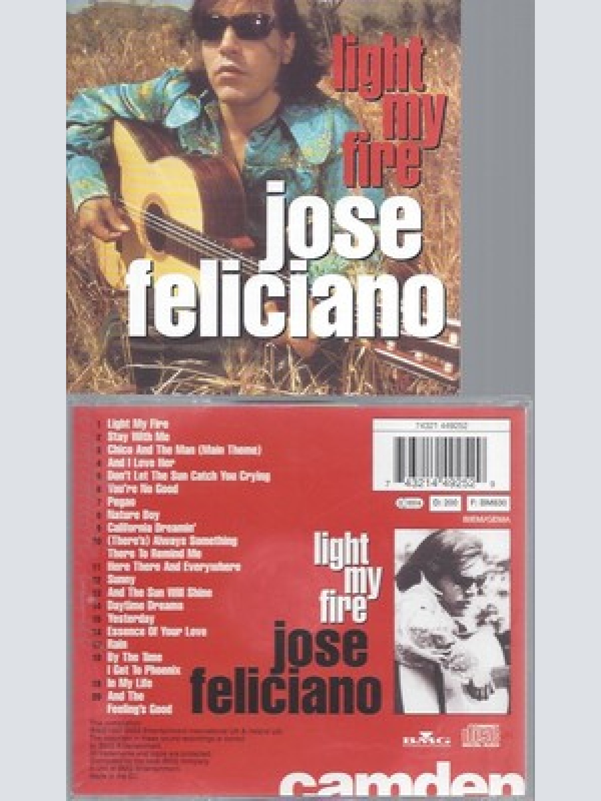 CD--JOSE FELICIANO -- -- LIGHT MY FIRE