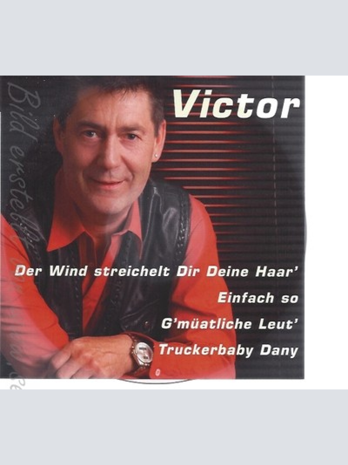 CD--VICTOR--DER WIND STREICHELT DEINE HAAR--CARDSLEEVE