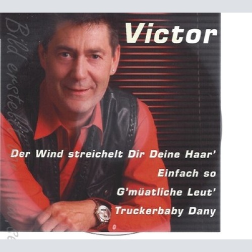 CD--VICTOR--DER WIND STREICHELT DEINE HAAR--CARDSLEEVE
