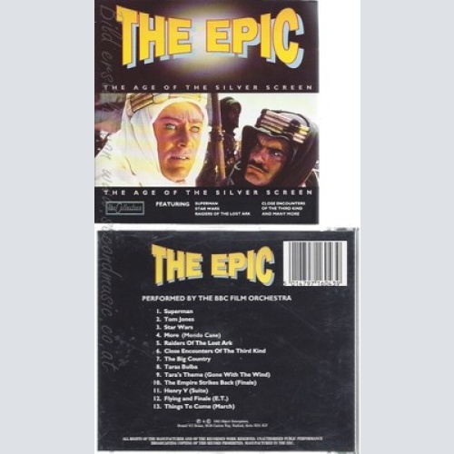 CD--BBC FILM ORCHESTRA ---- THE AGE OF THE SILVER SCREEN --THE EPIC
