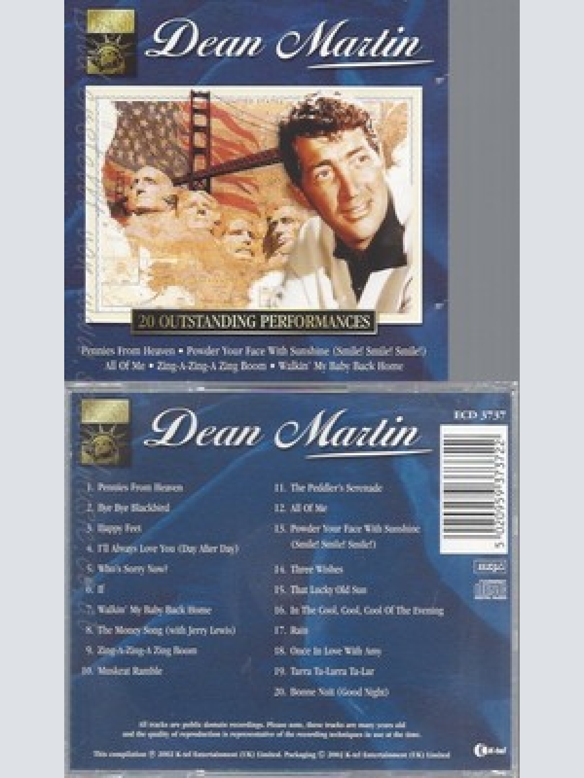 CD--DEAN MARTIN -- -- AMERICAN LEGEND