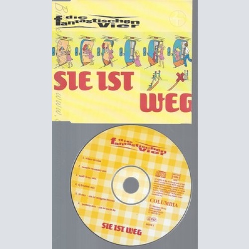 CD--DIE FANTASTISCHEN VIER -- -- SIE IST WEG.