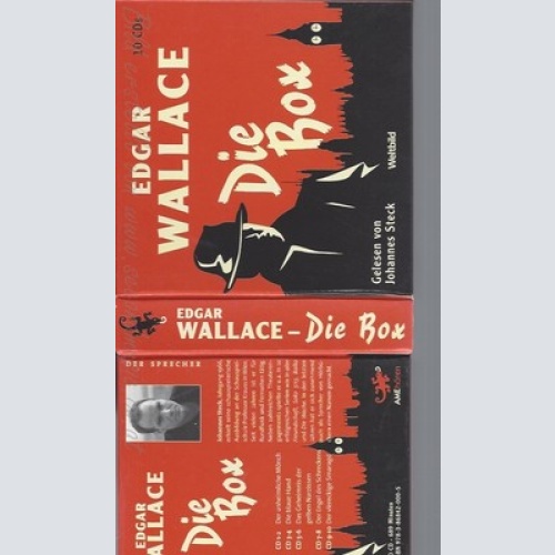 CD--EDGAR WALLACE / DIE BOX -- EDGAR WALLACE -- 10 CD