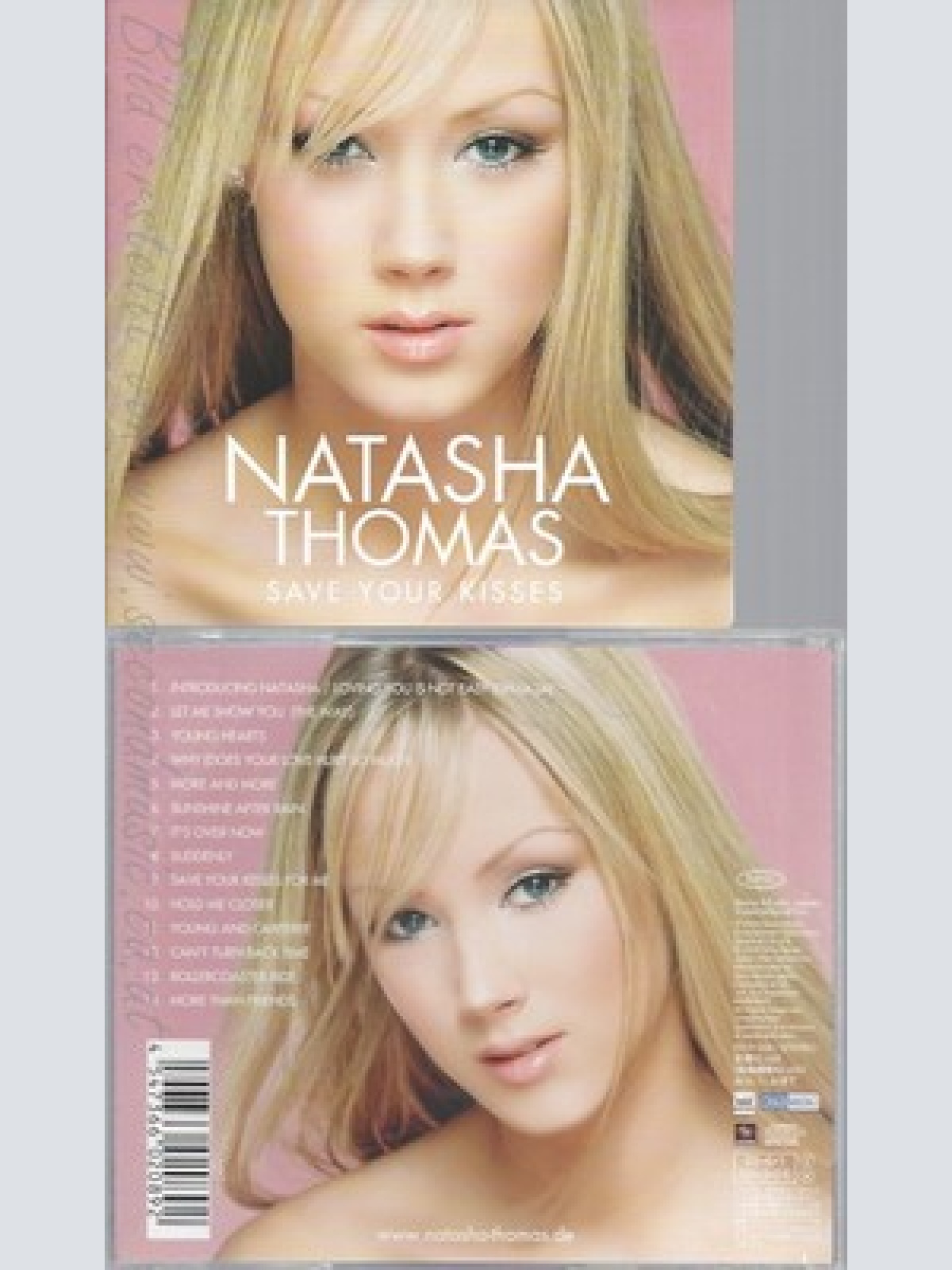 CD--NATASHA THOMAS -- --- SAVE YOUR KISSES