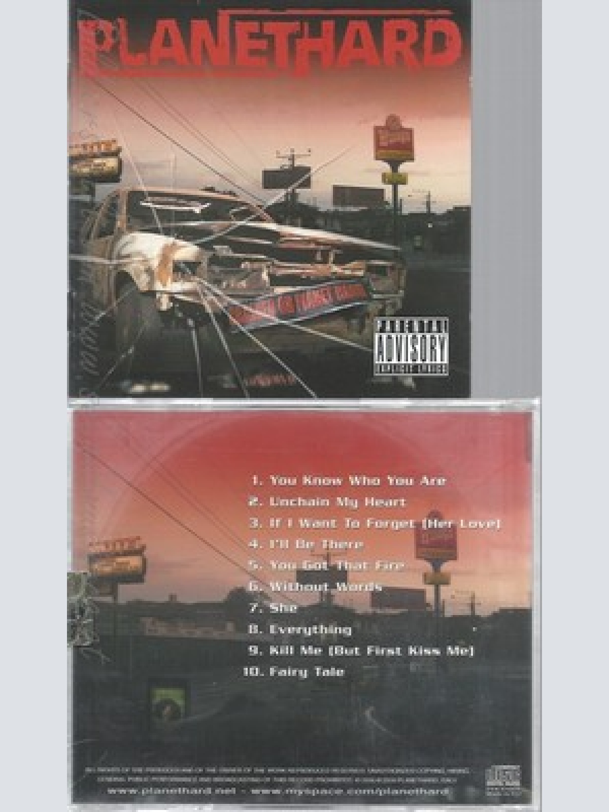 CD--PLANETHARD--CRASHED ON PLANET HARD