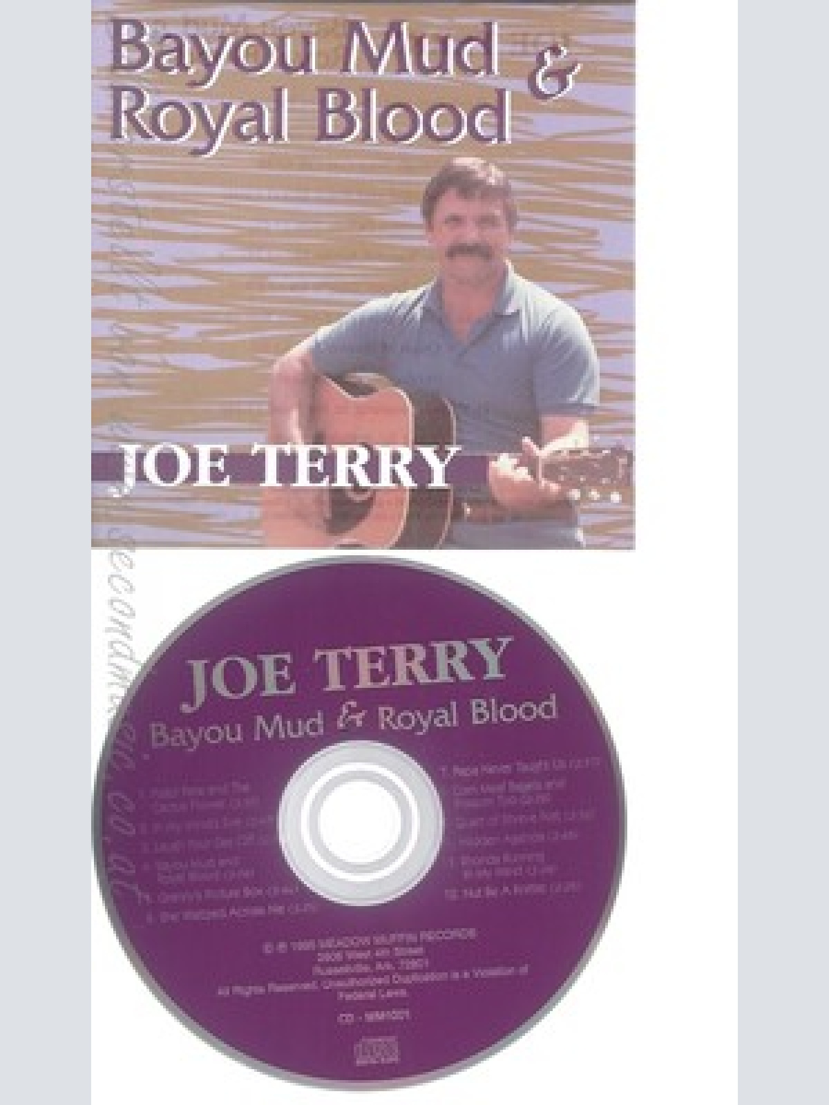 CD--JOE TERRY--BAYOU MUD & ROYAL BLOOD