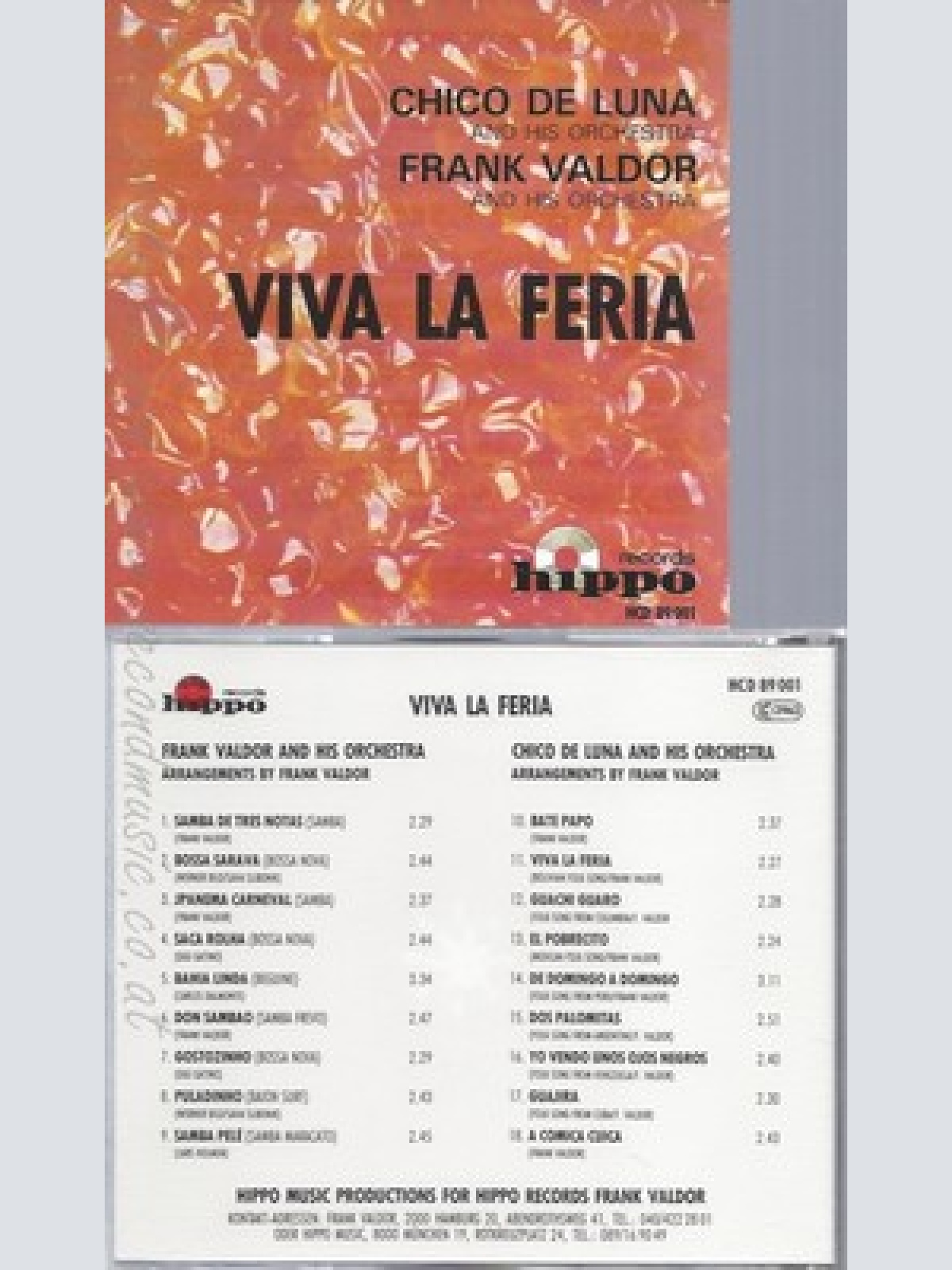 CD--VIVA LA FERIA--CHICO DE LUNA