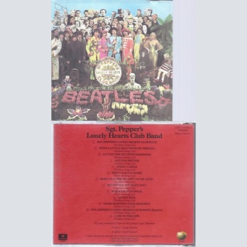 CD--THE BEATLES--SGT PEPPER'S LONELY HEARTS CLUB BAND--