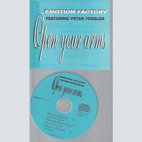 CD--EMOTION FACTORY--OPEN YOUR ARMS