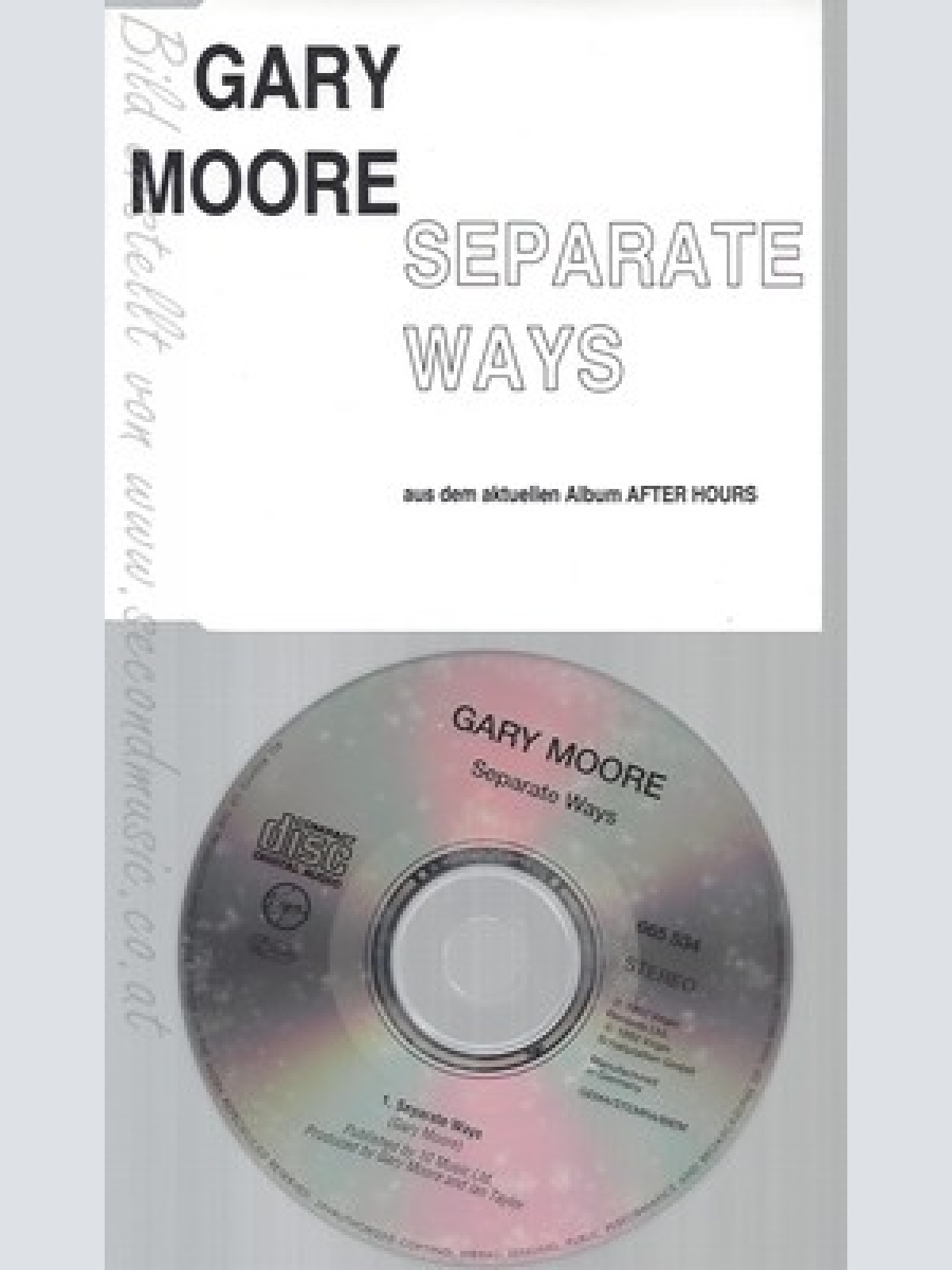CD--GARY MOORE--SEPARATE WAYS--