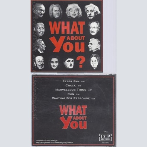 CD--PETER PAN--WHAT ABOUT YOU