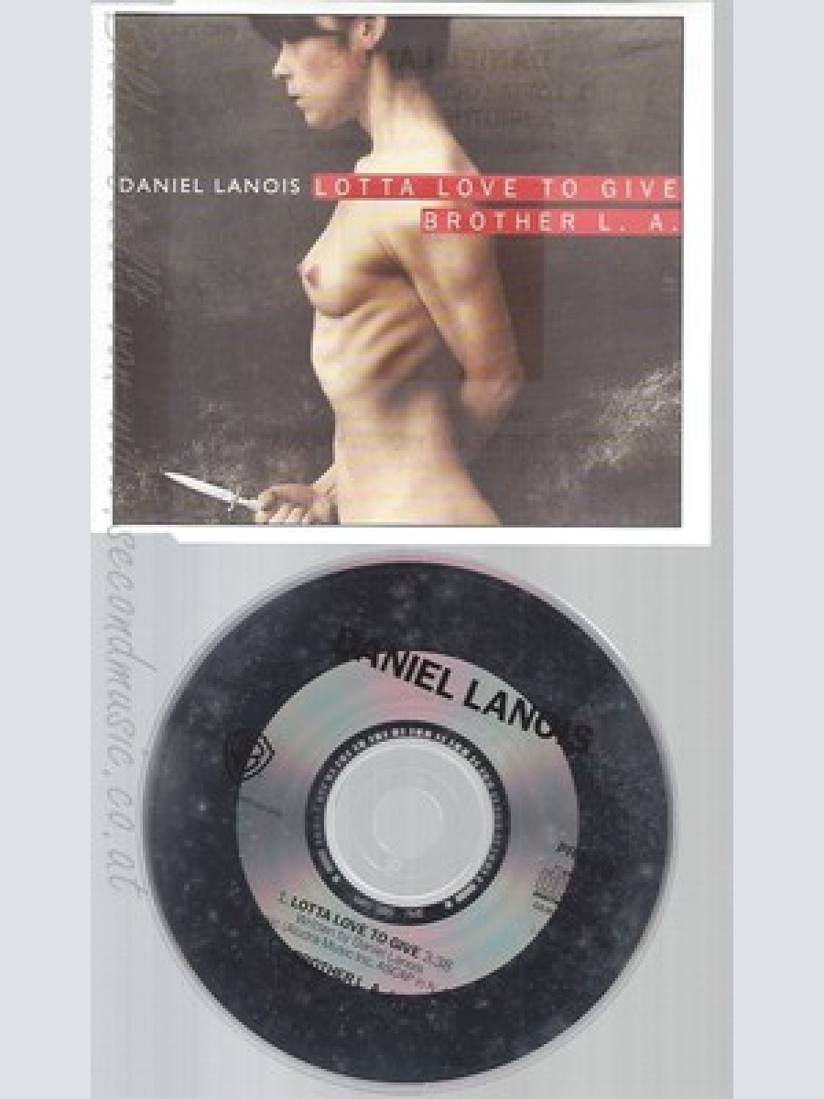 CD--DANIEL LANOIS--LOTTA LOVE TO GIVE--PROMO