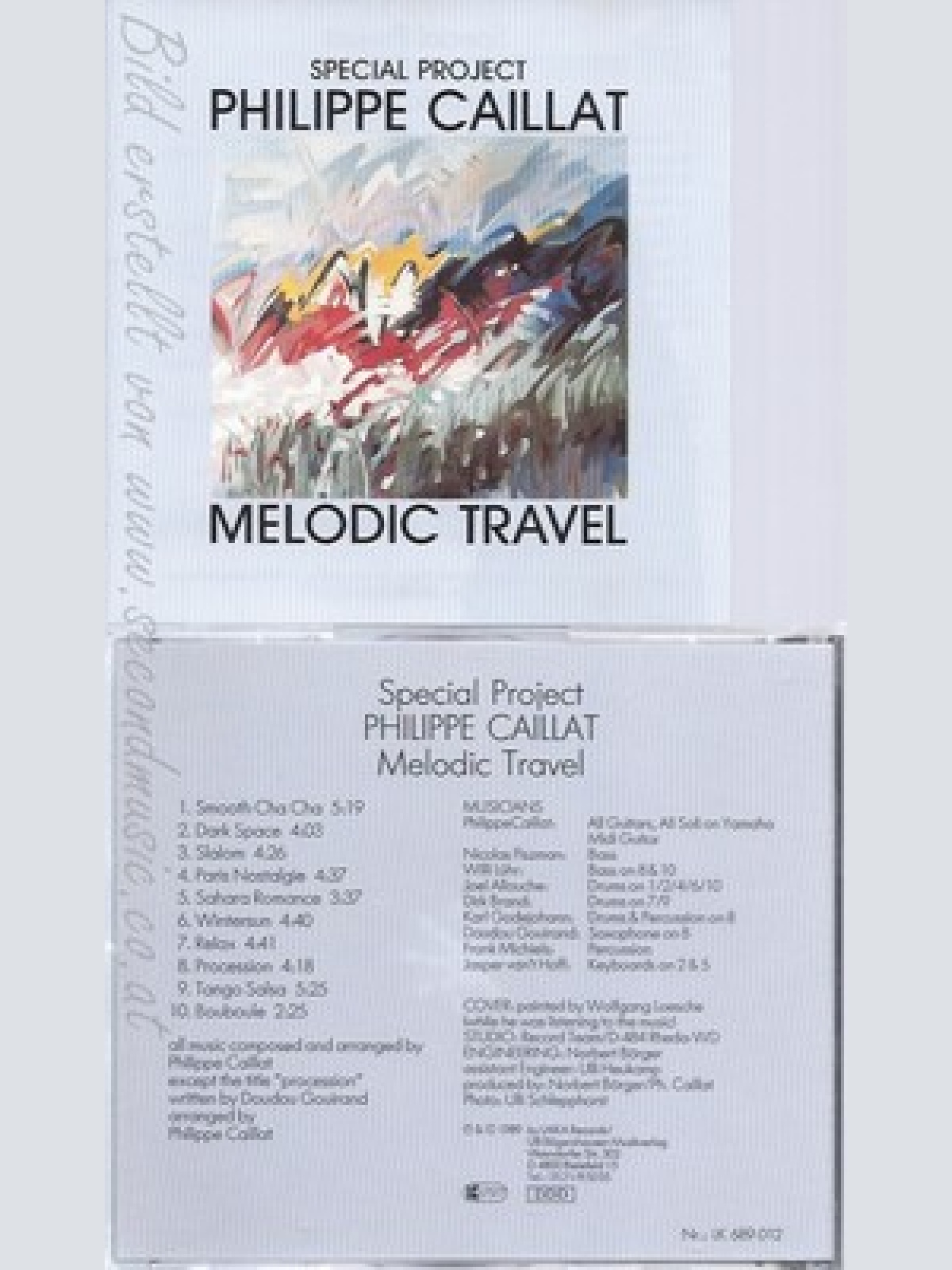 CD--PHILIPPE CAILLAT--MELODIC TRAVEL