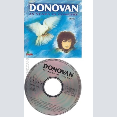 CD--DONOVAN--25 YEARS IN CONCERT