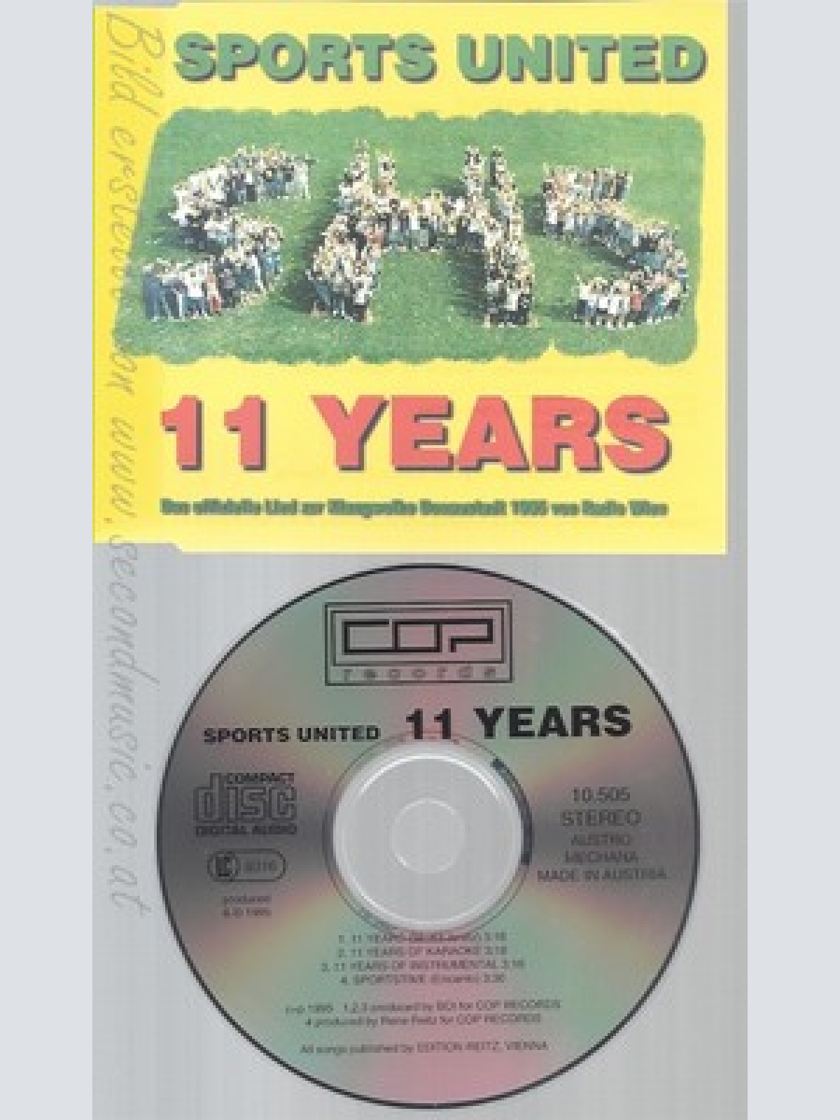 CD--SPORTS UNITED--11 YEARS--