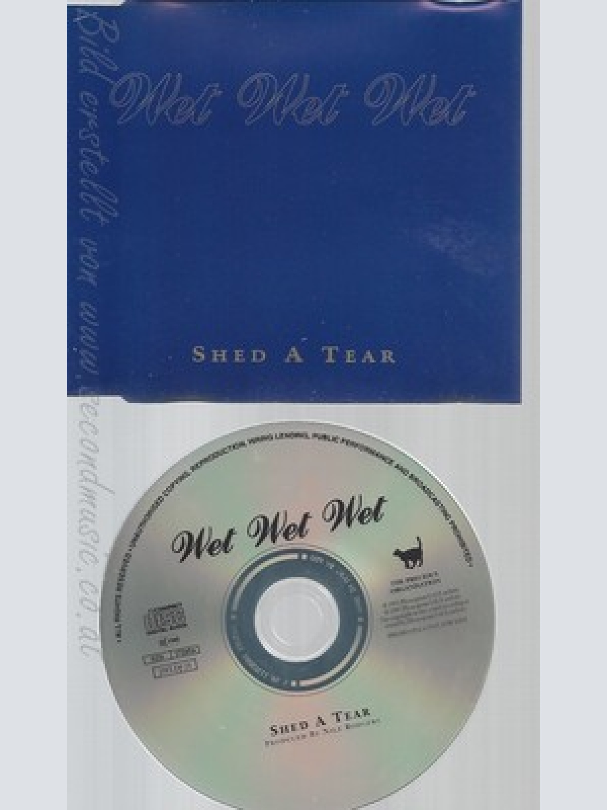 CD--WET WET WET--SHED A TEAR--PROMO