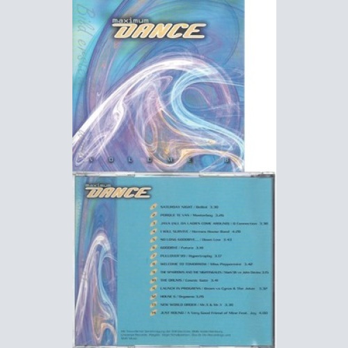CD--MAXIMUM DANCE--VOLUME 8