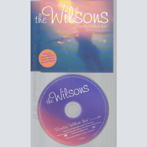 CD--THE WILSONS--MONDAY WITHOUT YOU--PROMO