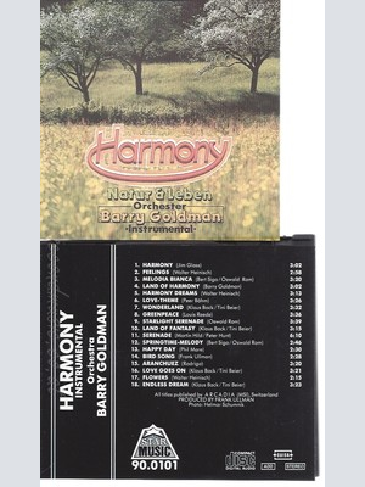 CD--BARRY GOLDMAN--HARMONY