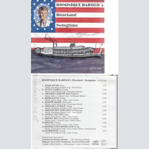 CD--DOMINIQUE RABOLD'S DIXIELAND SWINGTIME