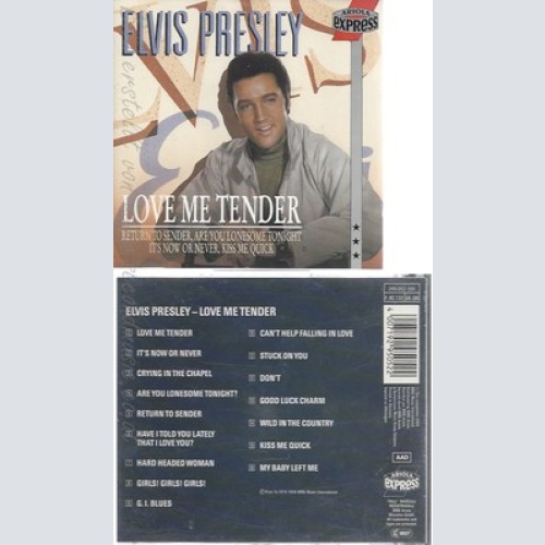 CD--ELVIS PRESLEY -- -- LOVE ME TENDER