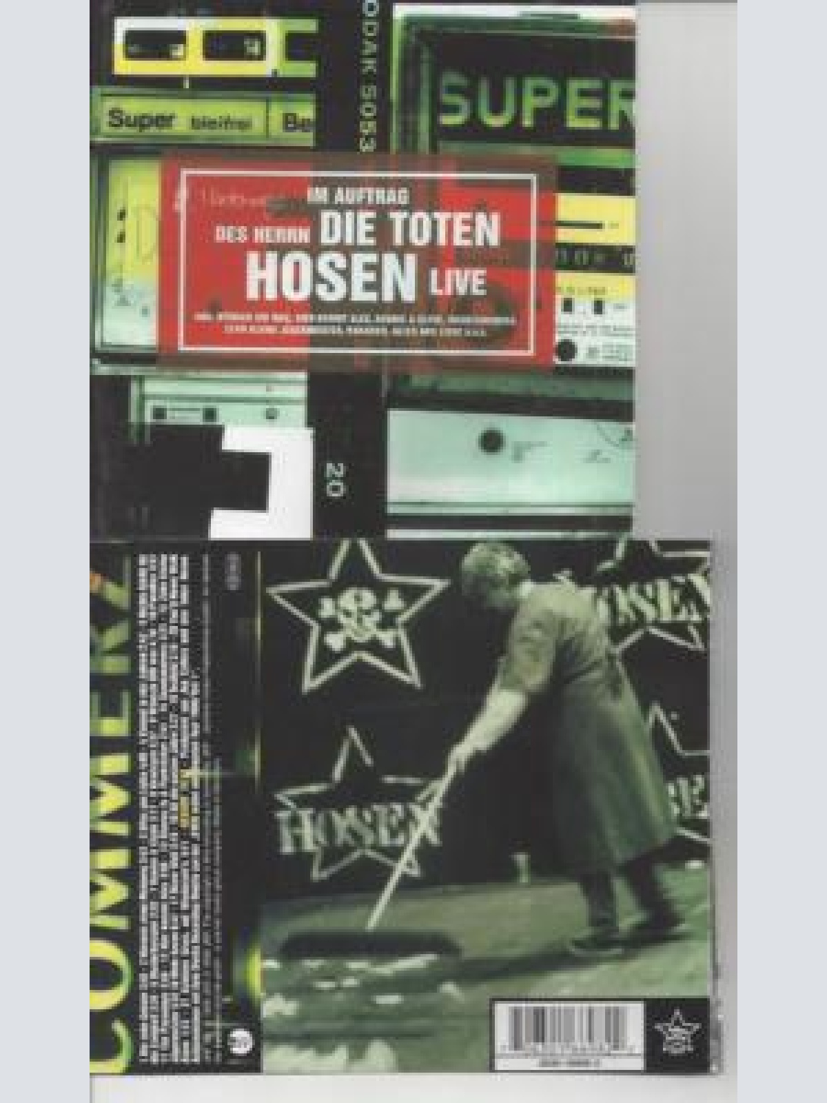 CD--DIE TOTEN HOSEN -- -- IM AUFTRAG DES HERRN-LIVE