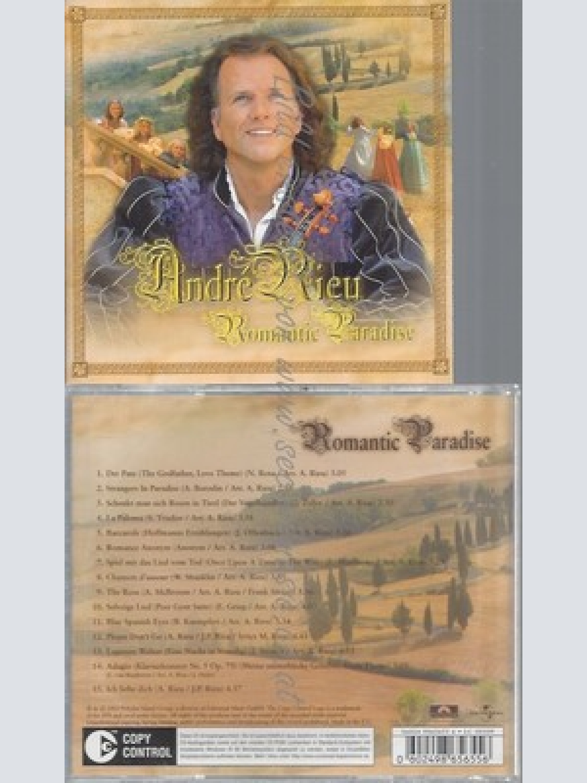 CD--ANDRÉ RIEU -- -- ROMANTIC PARADISE