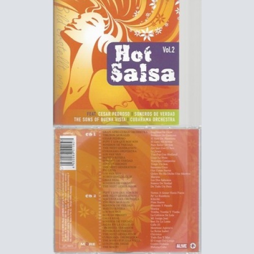 CD--VARIOUS -- --2CD -- HOT SALSA VOL.2