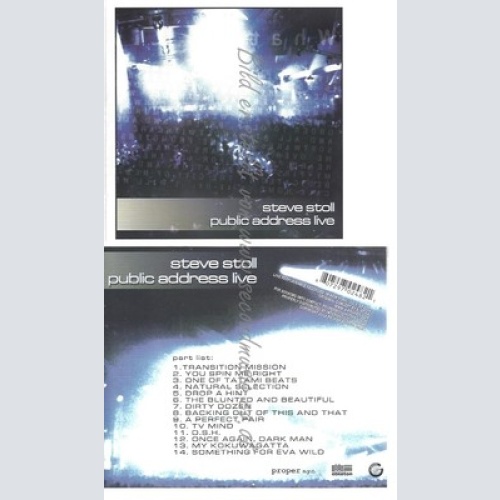 CD--STEVE STOLL -- -- PUBLIC ADDRESS LIVE
