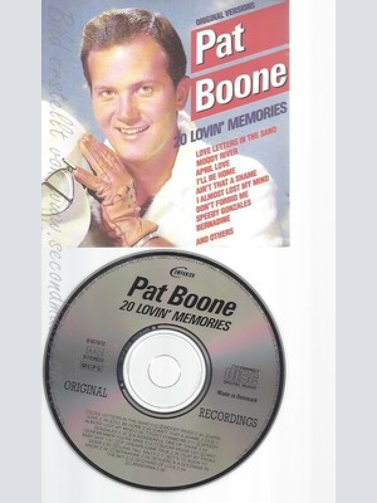 CD--PAT BOONE -- 20 LOVIN' MEMORIES