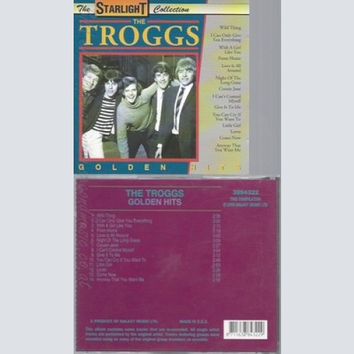 CD--THE TROGGS UND TROGGS -GOLDEN HITS- -- GREATEST HITS