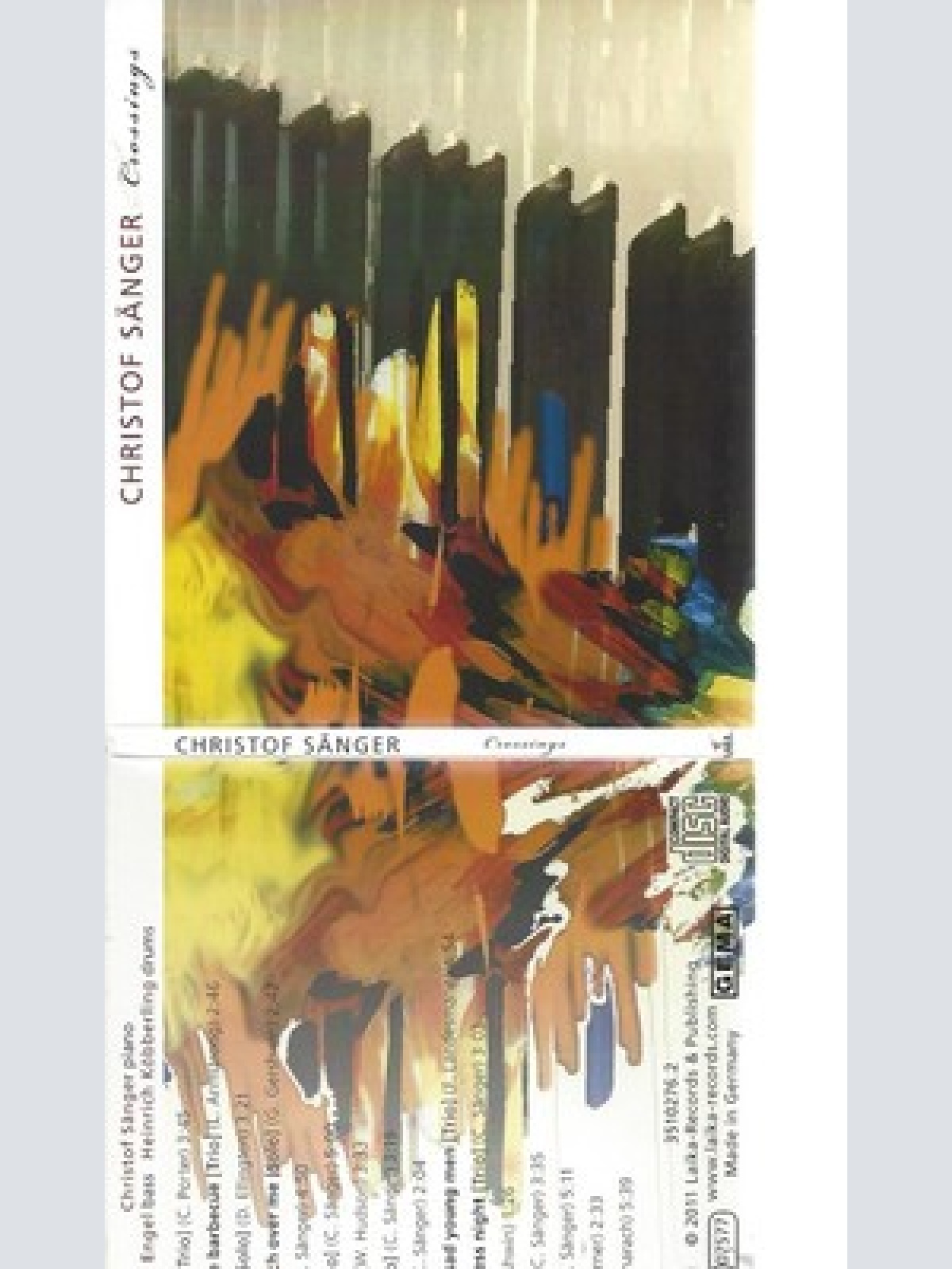 CD--CHRISTOF SAENGER TRIO -- -- CROSSINGS