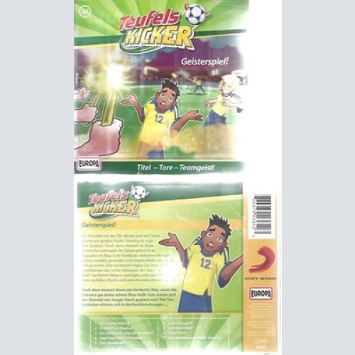 CD--GEISTERSPIEL! / TEUFELSKICKER -- -- 36