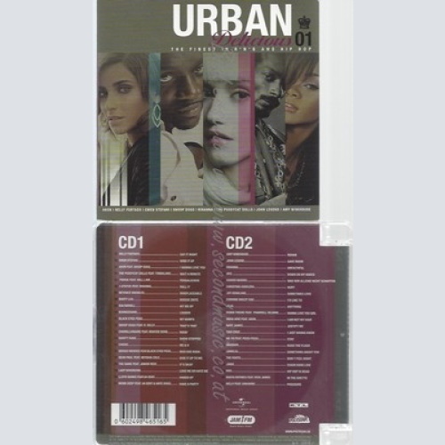 CD--VARIOUS -- --2CD -- URBAN DELICIOUS - THE FINEST IN R&B AND HIP HOP