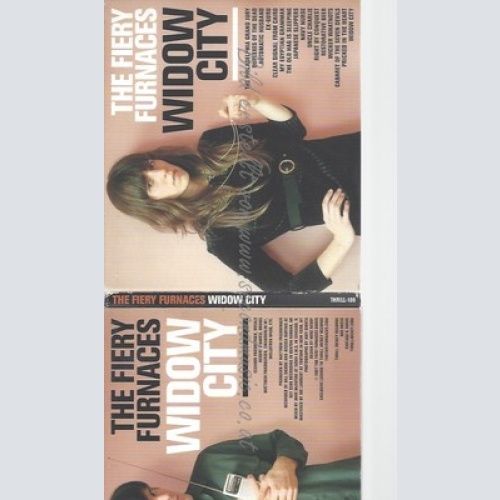 CD--THE FIERY FURNACES -- -- WIDOW CITY