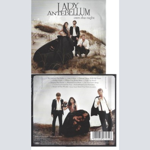 CD--LADY ANTEBELLUM -- -- OWN THE NIGHT