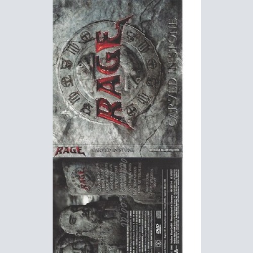 CD--RAGE -- -CARVED IN SPACE ---CD+DVD-
