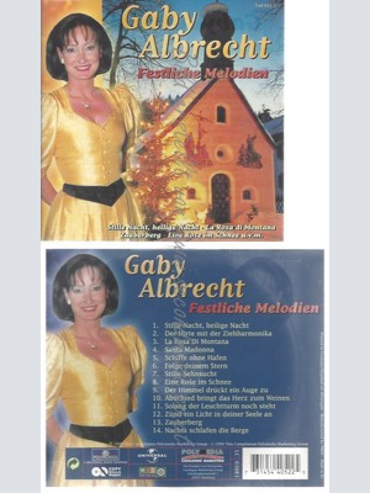 CD--GABY ALBRECHT -- -- FESTLICHE MELODIEN