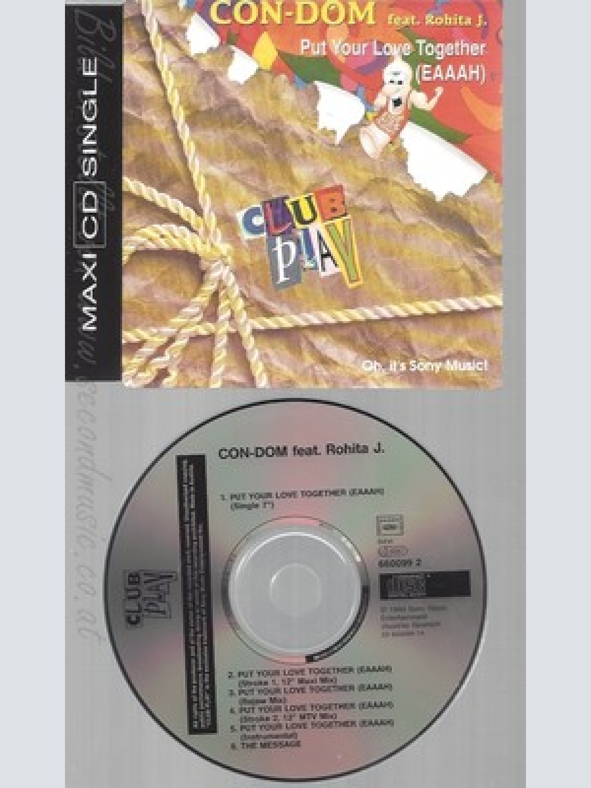 CD--CON-DOM FEAT. ROHITA J. -- PUT YOUR LOVE TOGETHER