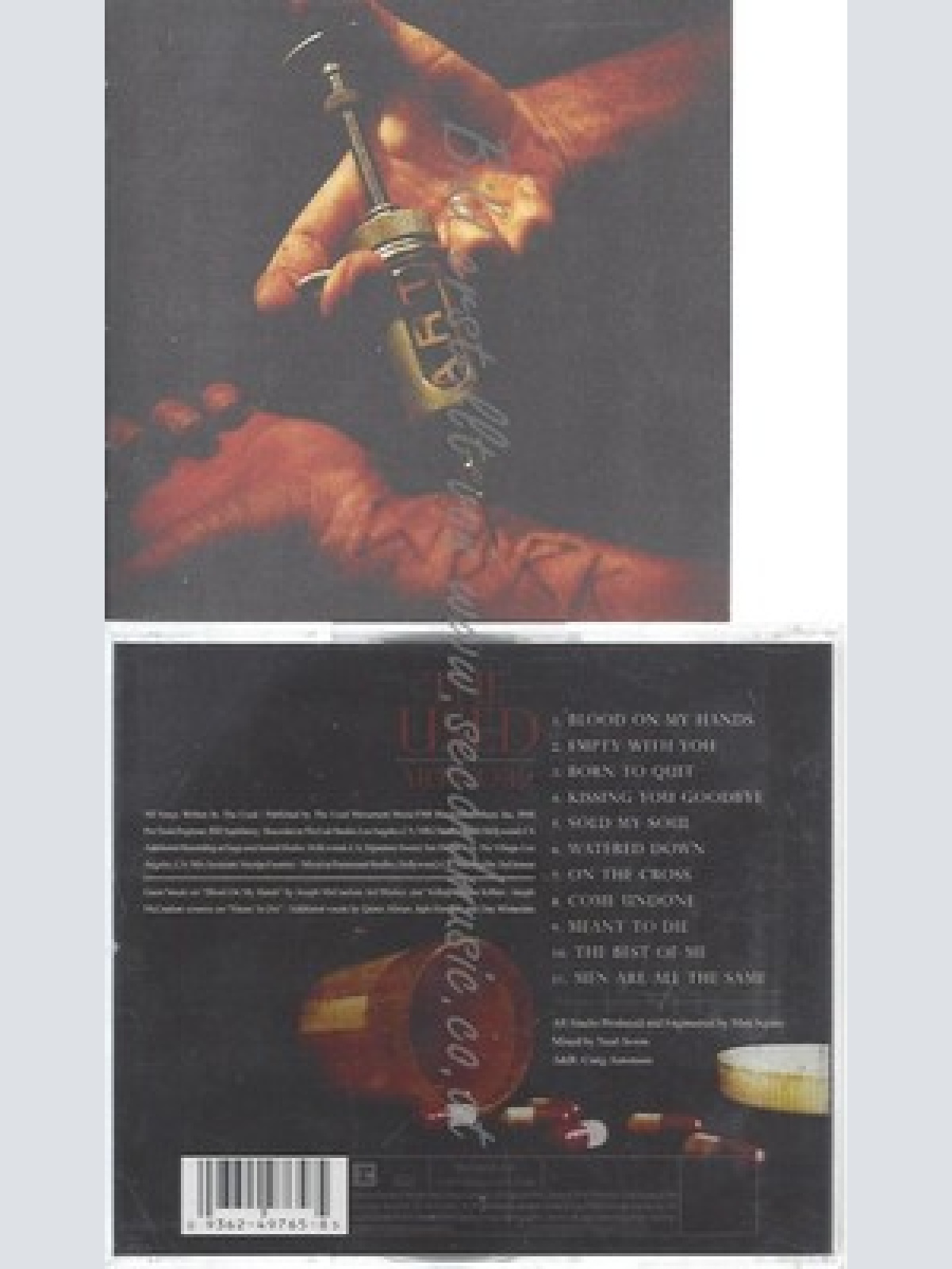 CD--THE USED -- -- ARTWORK