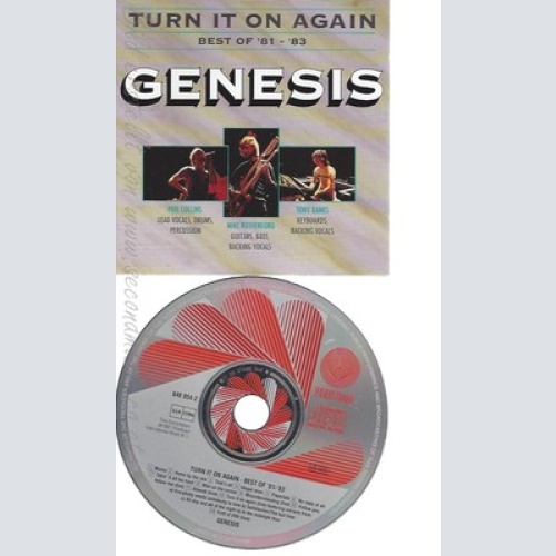 CD--GENESIS -- TURN IT ON AGAIN--83 --VERTIGO