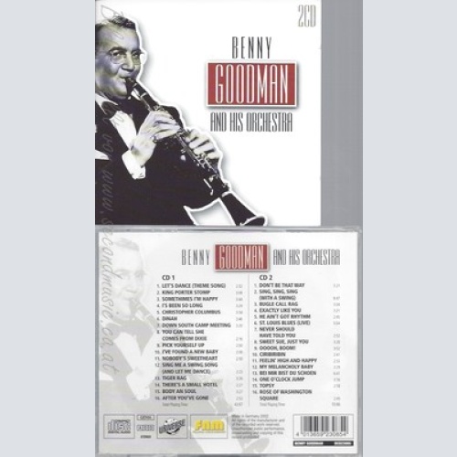 CD--GOODMAN BENNY UND BENNY AND ORCHESTRA GOODMAN -- --- HISTORIC RECORDS 1939