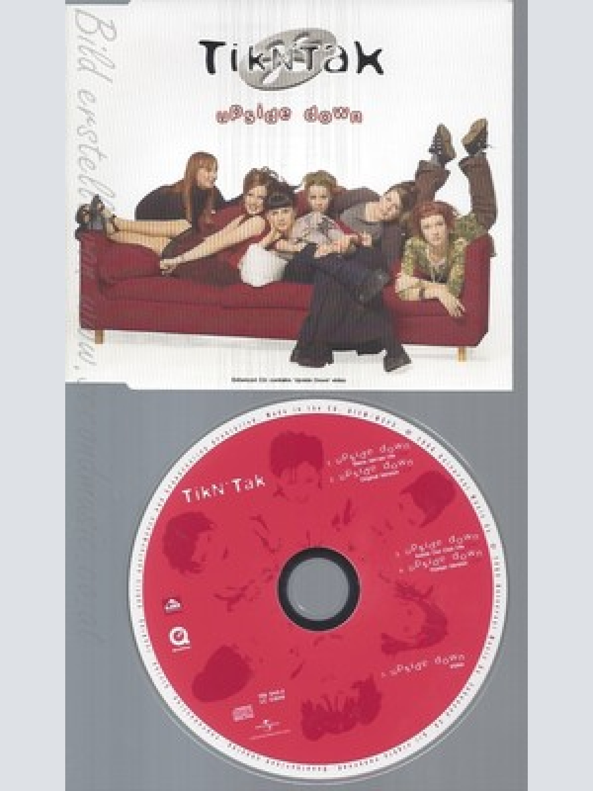 CD--TIK N'TAK -- --- UPSIDE DOWN