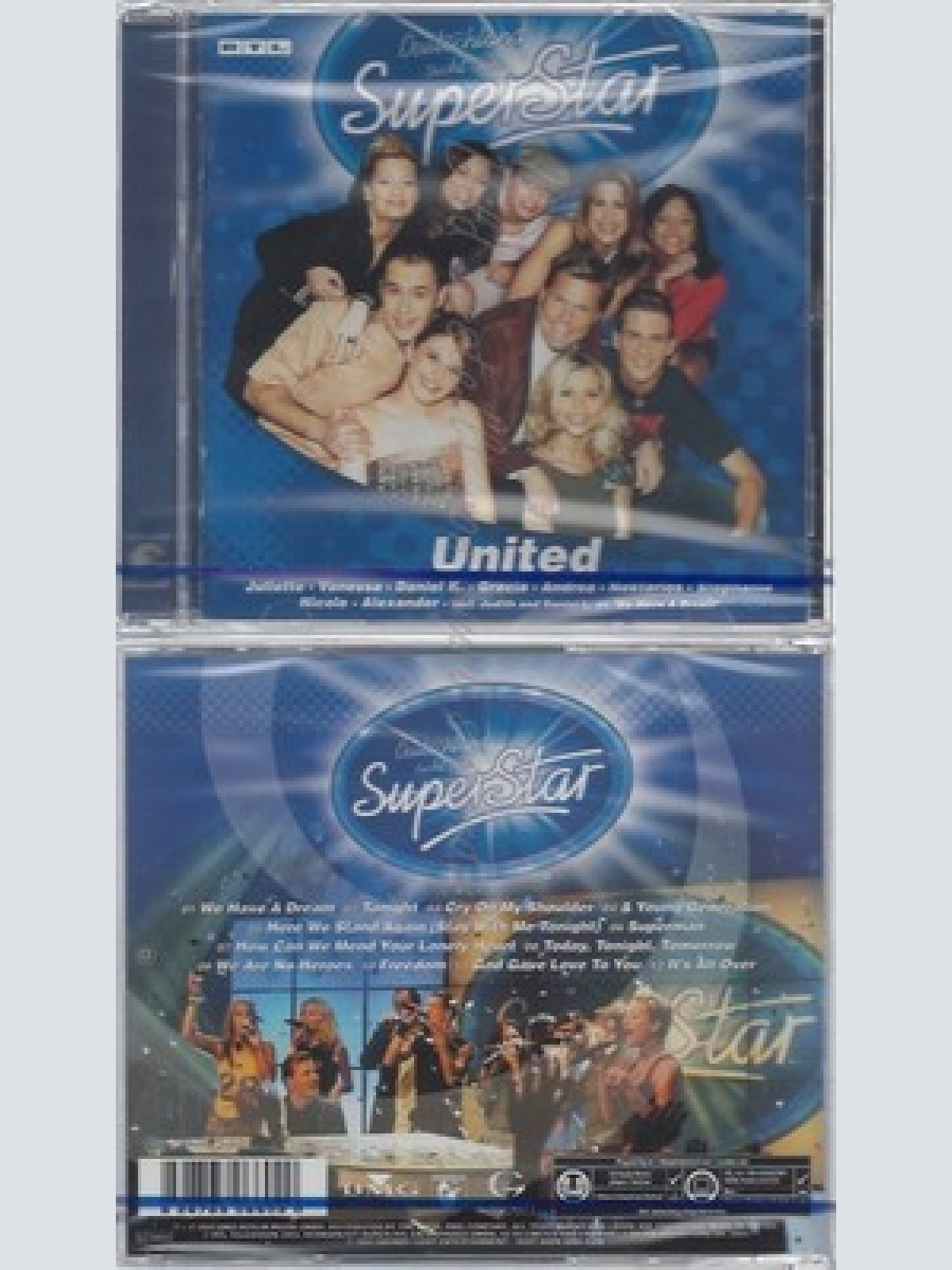 CD----DEUTSCHLAND SUCHT DEN SUPERSTAR -2003- -- UNITED